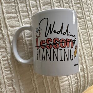 Wedding Planning Mug for Teacher